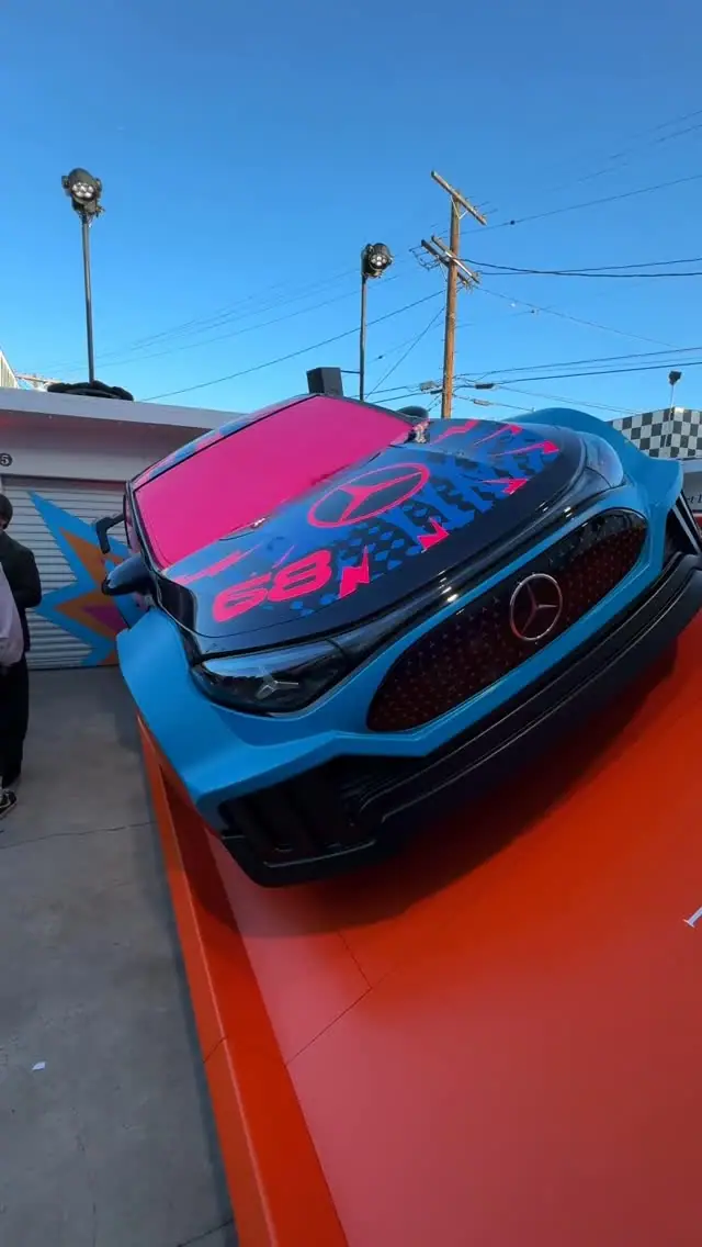 Mercedes-Benz CLA × Hot Wheels reel cover